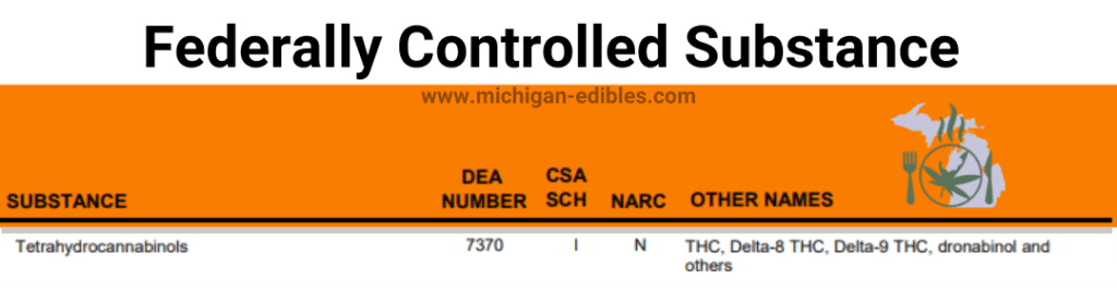 THC Federally Controlled Substances Michigan-edilbes.com
