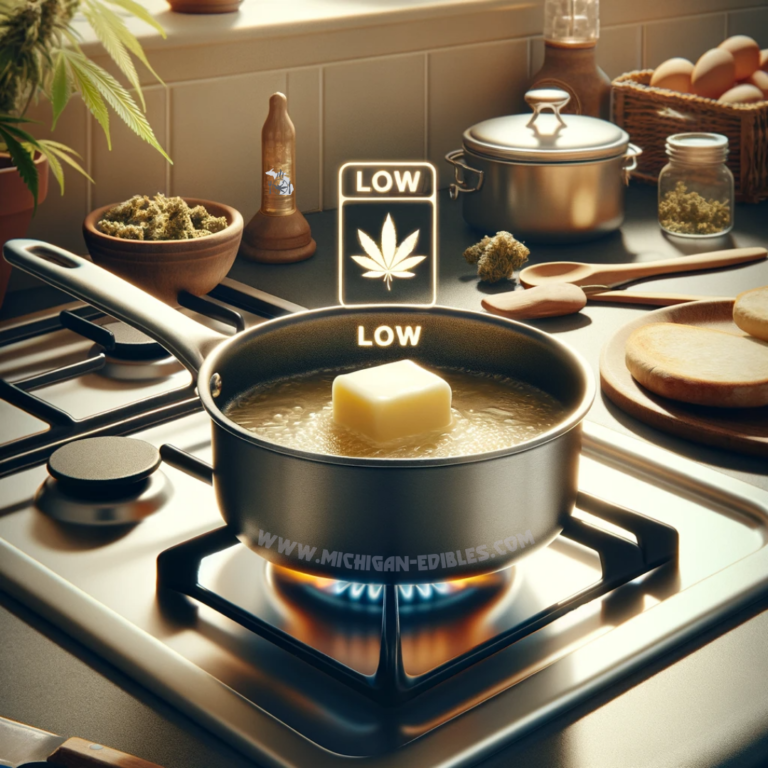 Melting Cannabis Butter on Low Heat