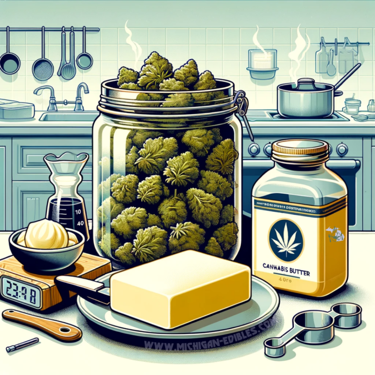 Modern Kitchen Cannabis Butter Creation