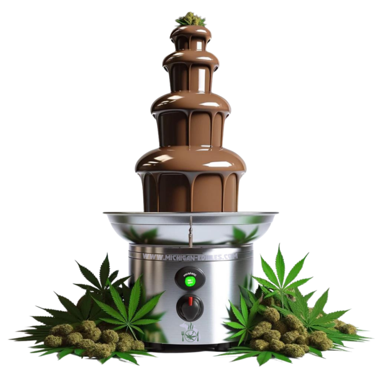 Weed-Infused Chocolate Fountain​ Michigan-Edibles.com
